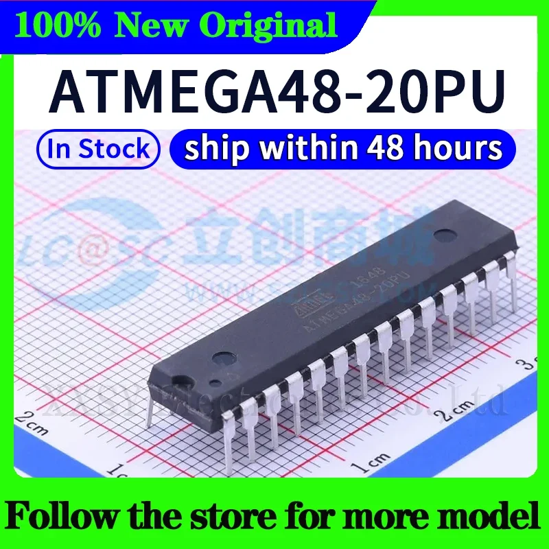 ATMEGA8A-PU ATMEGA8-16PU ATMEGA8L-8PU ATMEGA48-20PU ATMEGA48V-10PU ATMEGA48PA-PU ATMEGA48PV-10PU In stock 48 hours ship