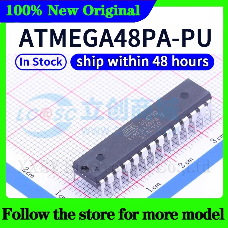 ATMEGA8A-PU ATMEGA8-16PU ATMEGA8L-8PU ATMEGA48-20PU ATMEGA48V-10PU ATMEGA48PA-PU ATMEGA48PV-10PU In stock 48 hours ship