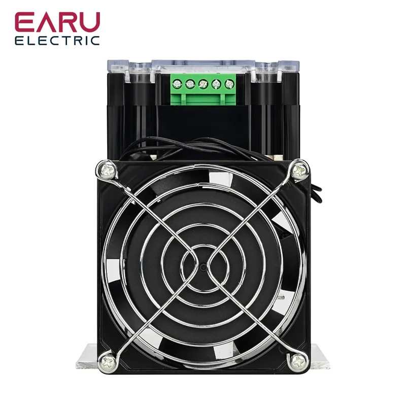 220V AC Single Phase Full Isolation Voltage Regulator Module 25-200A With Heat Sink Fan Kit - SMT DCB High Precision Industrial