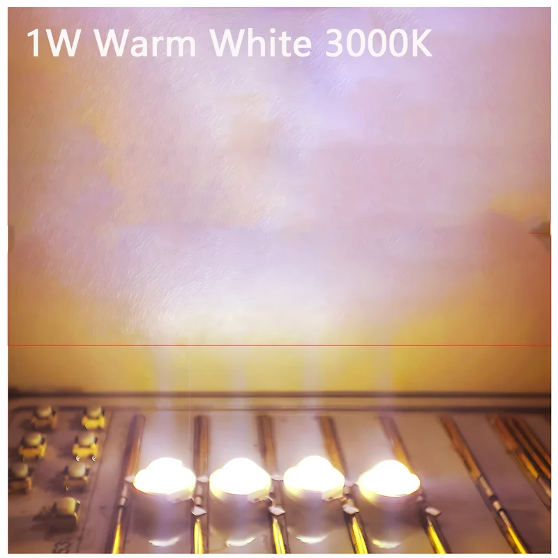 10pcs 1W 3W High Power LED Lamp Diodes Beads White Red Blue Green Yellow Purple Pink RGB for Blubs Spotlight Downlight Chip