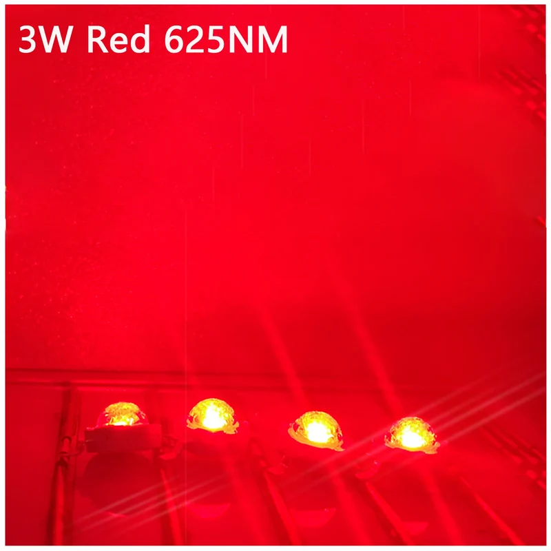 10pcs 1W 3W High Power LED Lamp Diodes Beads White Red Blue Green Yellow Purple Pink RGB for Blubs Spotlight Downlight Chip