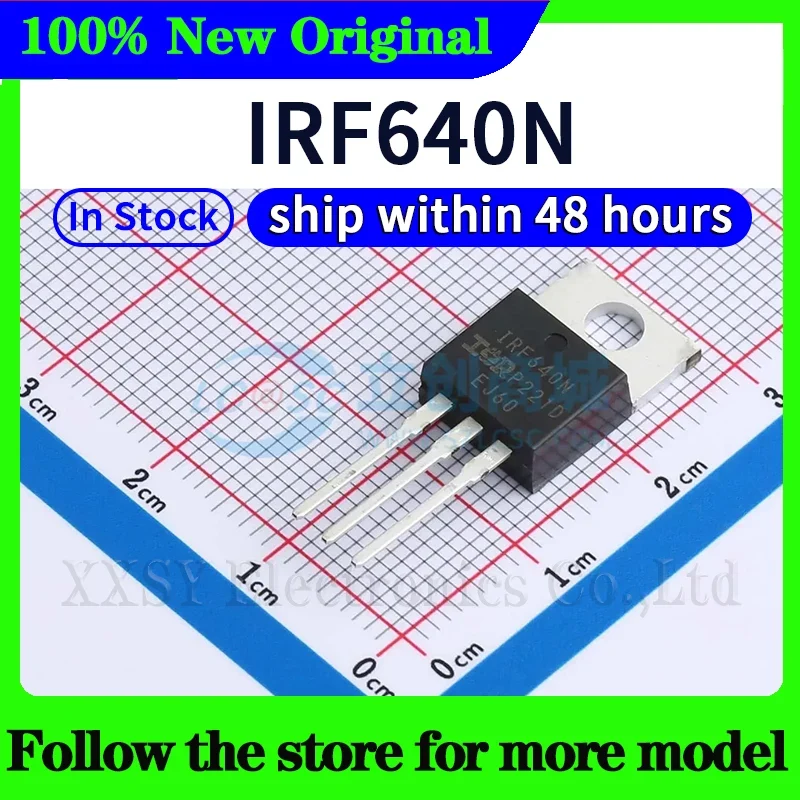 (5pcs) IRF640N In stock 48 hours ship