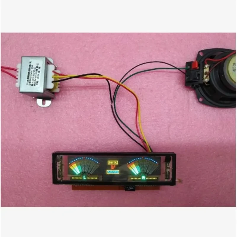 NEW Single Channel Dual Meter Display Audio Frequency Spectrum Displayvacuum Fluorescent VFD Display VU