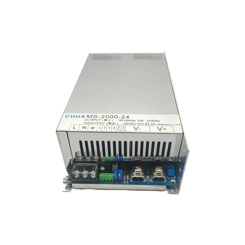 CHUX 2000W Adjustable Switching Power Supply DC 12V 15V 24V 36V 48V 60V 72V 80V 90V 220V DC LED Power Supplies