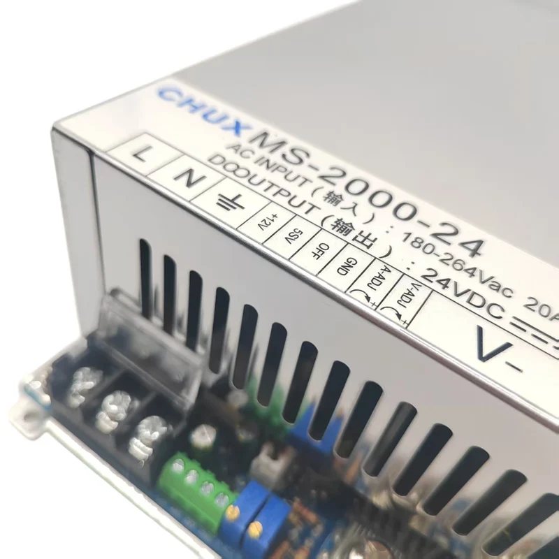 CHUX 2000W Adjustable Switching Power Supply DC 12V 15V 24V 36V 48V 60V 72V 80V 90V 220V DC LED Power Supplies