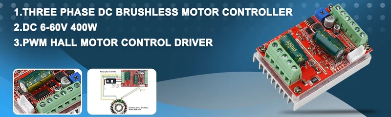DC 12V~48V 100A High Power H-bridge DC Motor Controller Drive Module High Frequency H-bridge Dual Channel Motor Module Driver