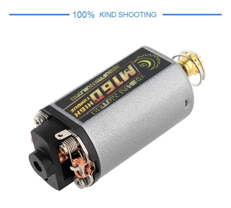 Chihai Motor CHF-480WA-22TPA M160 N35 NdFeB 25000RPM High Torque Motor AEG Motor Short Axis for Ver.3 Gearbox AK Series Airsoft