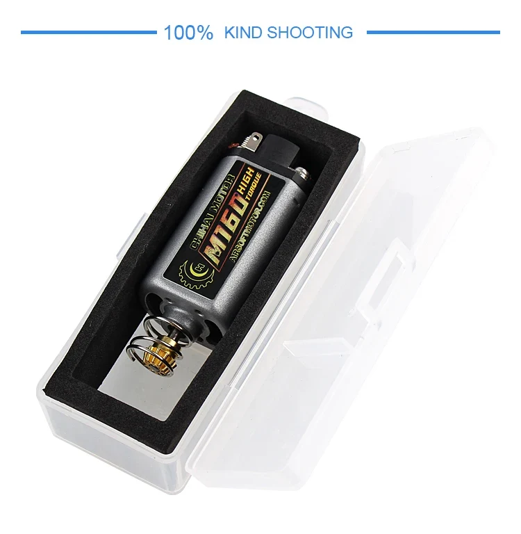 Chihai Motor CHF-480WA-22TPA M160 N35 NdFeB 25000RPM High Torque Motor AEG Motor Short Axis for Ver.3 Gearbox AK Series Airsoft