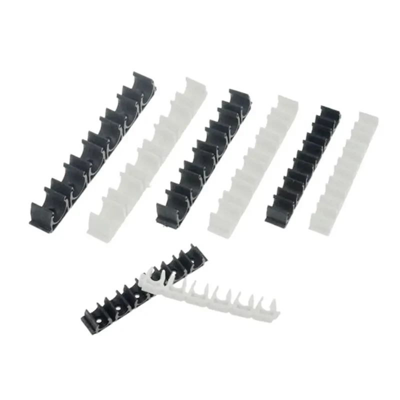 4/6/8/10/12mm Nylon Pneumatic Tube Air Hose Fixing Clamp 6 Way Water Pipe Holder Gas Compressor Tubing Diversion Flow Clip