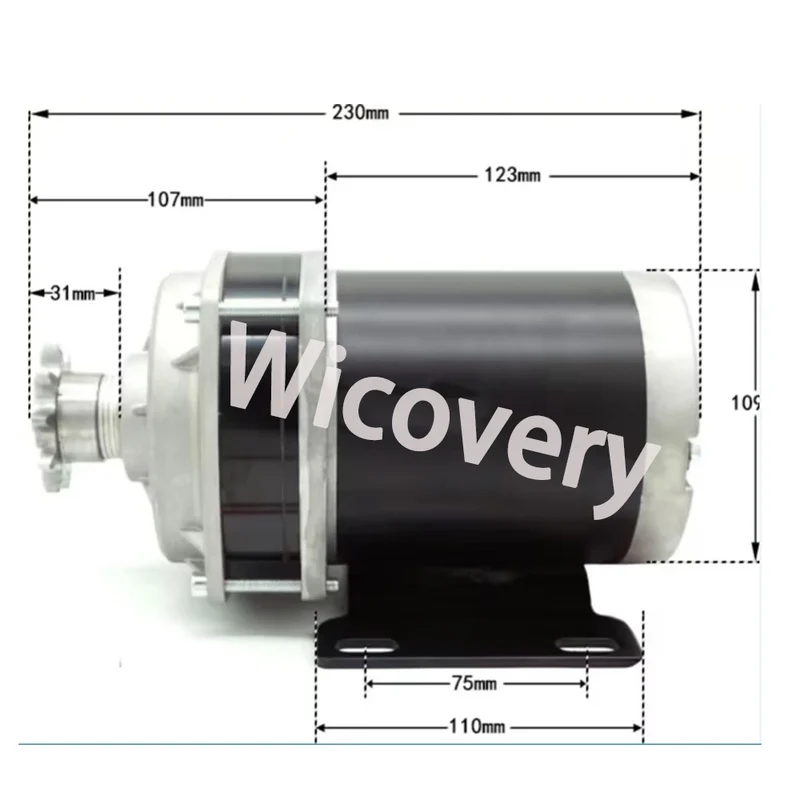 Low Noise 380V 5000W 10KW 20KW 30KW Permanent Magnet Generator With 48V 60V 24V DC Motor Complete Set Power Generator System