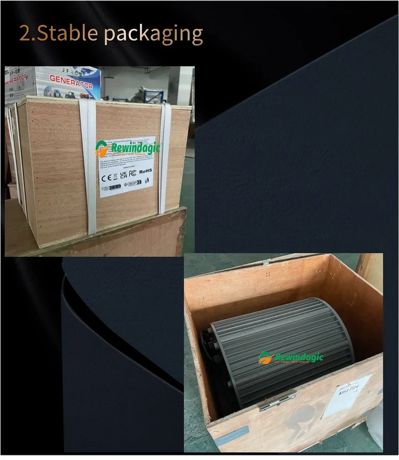 Low Noise 380V 5000W 10KW 20KW 30KW Permanent Magnet Generator With 48V 60V 24V DC Motor Complete Set Power Generator System