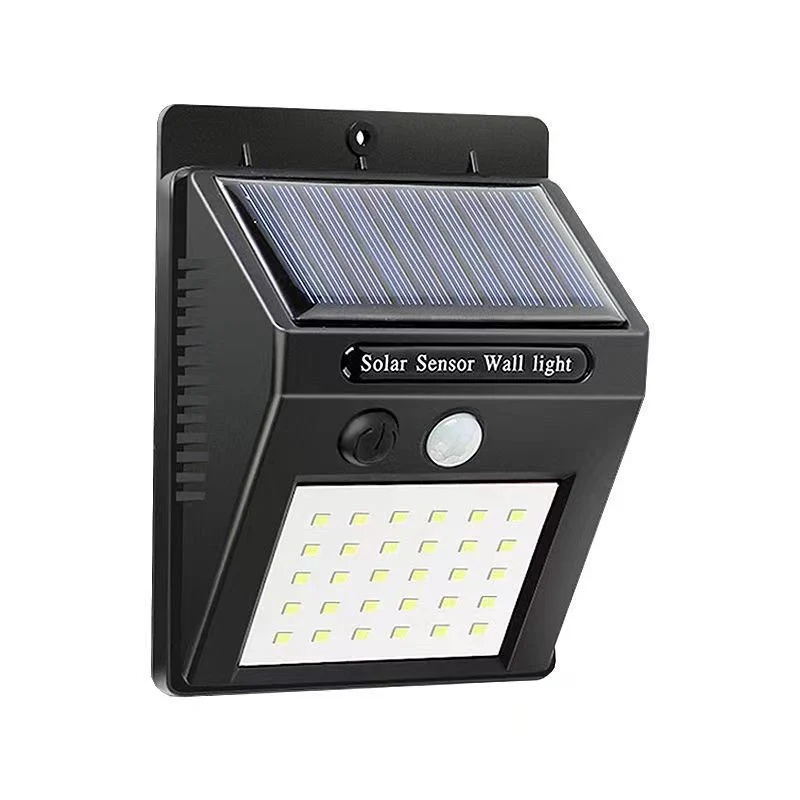 Solar Lamp Outdoor Lighting Garden Lamp Human Body Sensor Super Bright Waterproof Wall Lamp New Rural Home Outdoor Street Lamp