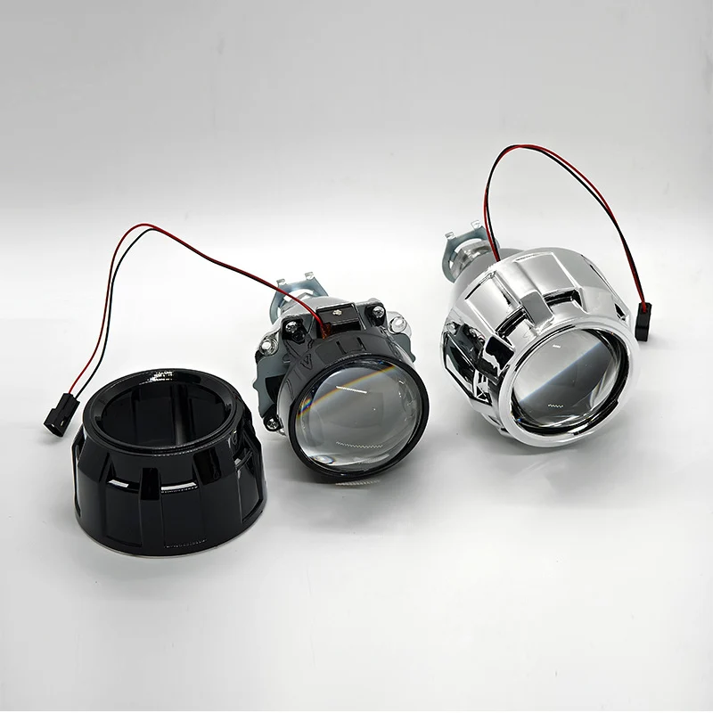 Cross-border 2.5-inch Visteon dual-light lens HID strong light automotive universal non-destructive modification of near-far light integrated car lights
