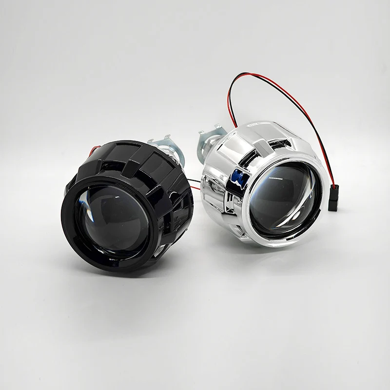 Cross-border 2.5-inch Visteon dual-light lens HID strong light automotive universal non-destructive modification of near-far light integrated car lights