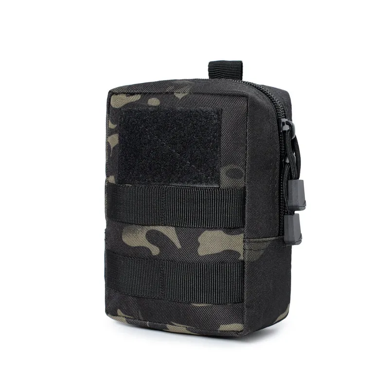 600D outdoor commuter bag molle accessory bag EDC tool coin purse camouflage sports mobile phone waist bag