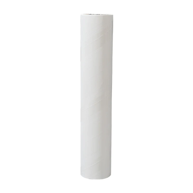 24cm sticky hair roller tearable sticky dust roll paper pet hair removal brush hair roll paper replacement core factory wholesale