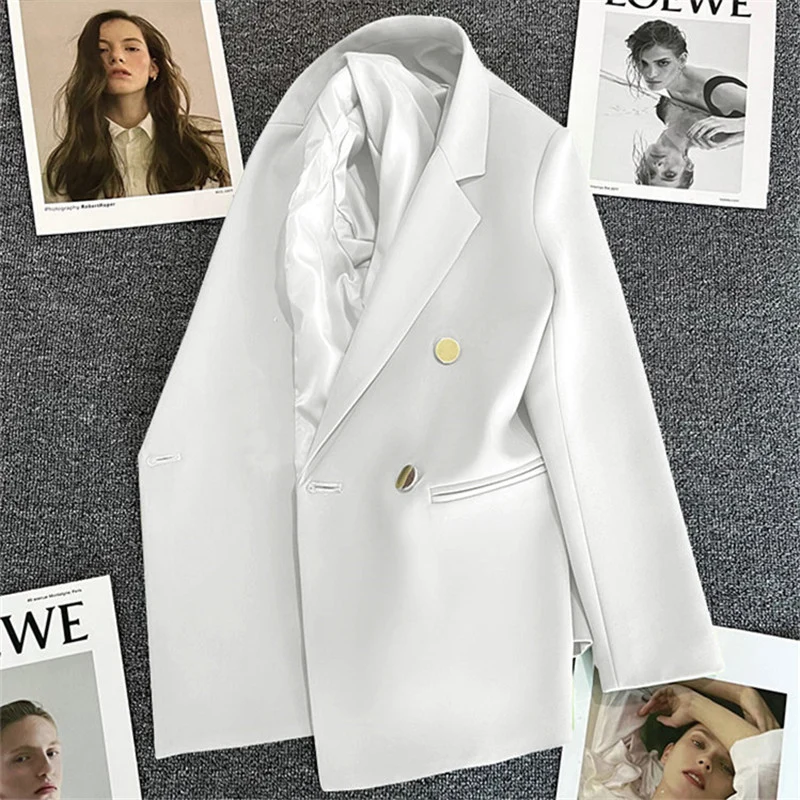 Orange Suit Jacket Women's 2025 Spring and Autumn New Korean High-end Temperament Popular Suit 22 Colors