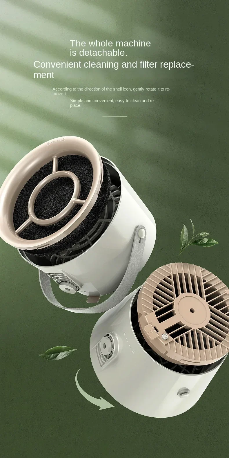 2025 New Portable Exhaust Fan Small Kitchen Hood Extractor Barbecue USB Supply Desktop Range Hoods Mini Suction Cooker Hood