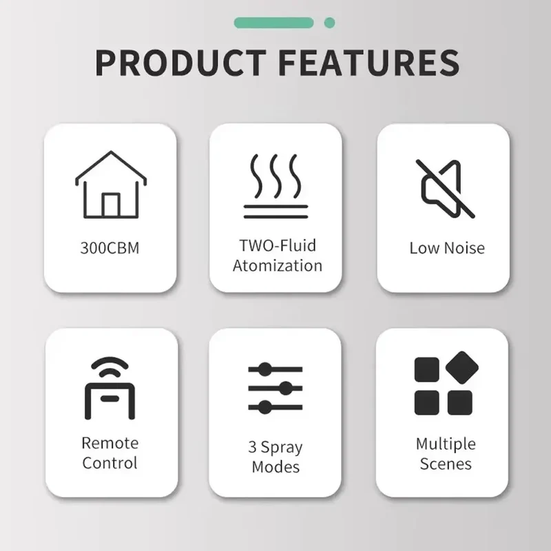 Bluetooth Smart Scent Air Machine Hotel Collection Diffuser for Essential Oil Waterless Diffuser for Home Hotel Room Fragrance