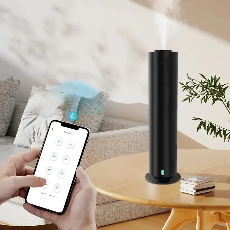 Bluetooth Smart Scent Air Machine Hotel Collection Diffuser for Essential Oil Waterless Diffuser for Home Hotel Room Fragrance