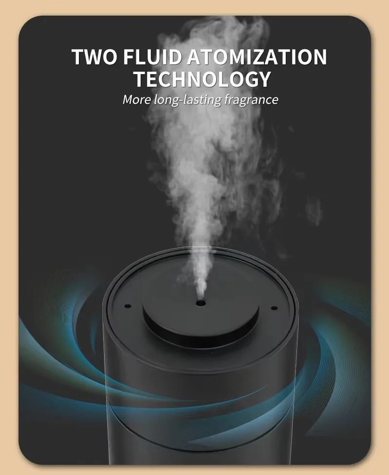 Bluetooth Smart Scent Air Machine Hotel Collection Diffuser for Essential Oil Waterless Diffuser for Home Hotel Room Fragrance