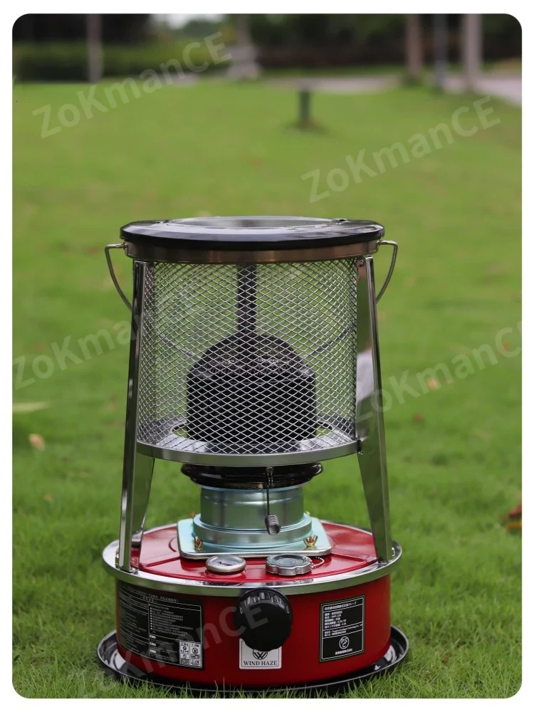 4.5L Portable Kerosene Stove Heater Kerosene Space Heater Outdoor Kerosene Heater for Camping Fishing Hunting Cooking