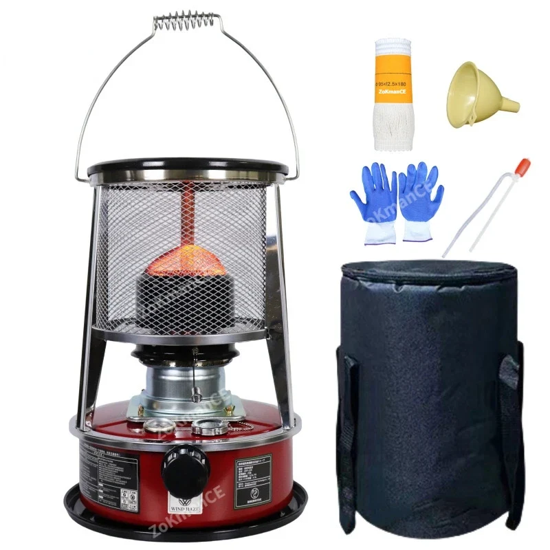 4.5L Portable Kerosene Stove Heater Kerosene Space Heater Outdoor Kerosene Heater for Camping Fishing Hunting Cooking