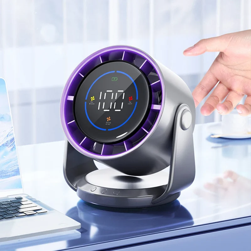 Desktop Fan USB Multifunction Electric Wall Floor Ceiling Rechargeable Silent Stand Fan Home Cooling Ventilator Fan