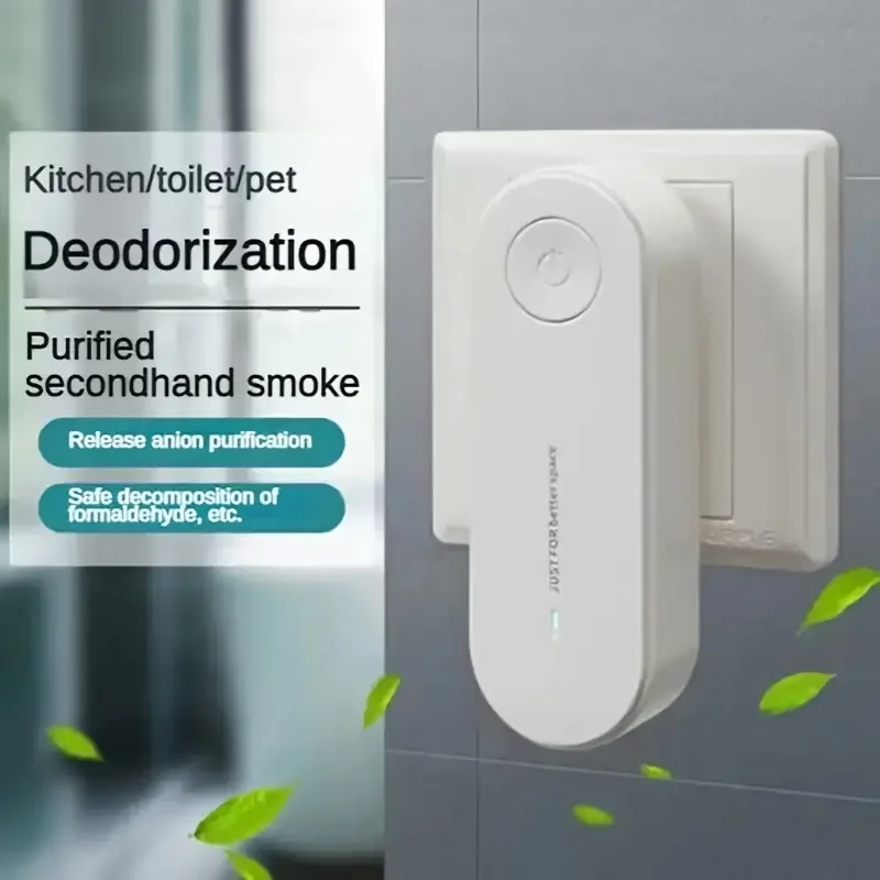 Air Purifier Portable Air Purification Plug-in Negative Ion Generator Odor Eliminator moke Remover Air Freshener Indoors