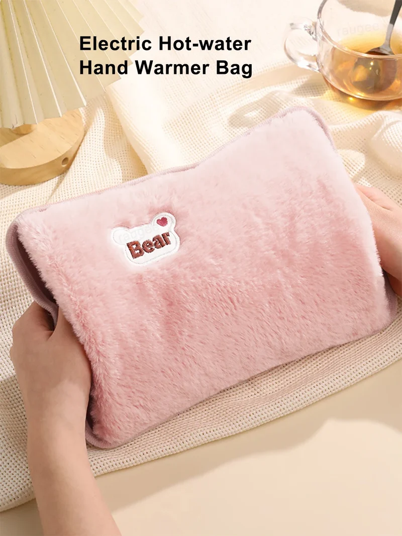Hand Warmer Electric Hand Heater Portable Hand Heating Warmer Rechargeable Electric Hot Water Bag Heated Gloves Warm Hand Pocket
