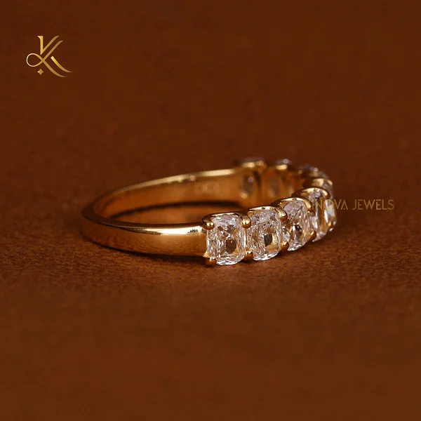 Lab Grown Diamond Wedding Band | Sparkling Couples Ring | Elegant Symbol of Eternal Love Jewelry