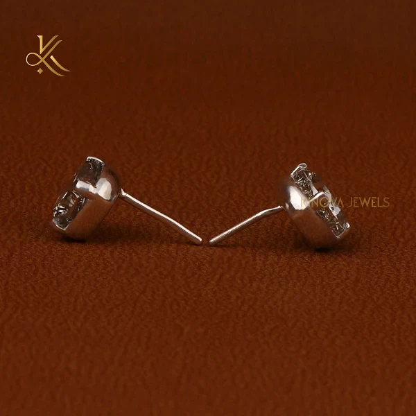 Luxury Gold Stud Earrings for Women 4.5-5.4 TCW Halo Set Diamonds Rhodium/Platinum/Rose Gold/Gold Plated for Wedding Gift