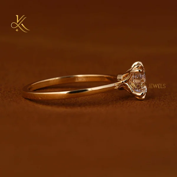 Luxurious Classic Lab Grown Diamond Wedding Band with 14K Gold Plating Silver 1.5-2.0 Carat IGI Certified for Couples