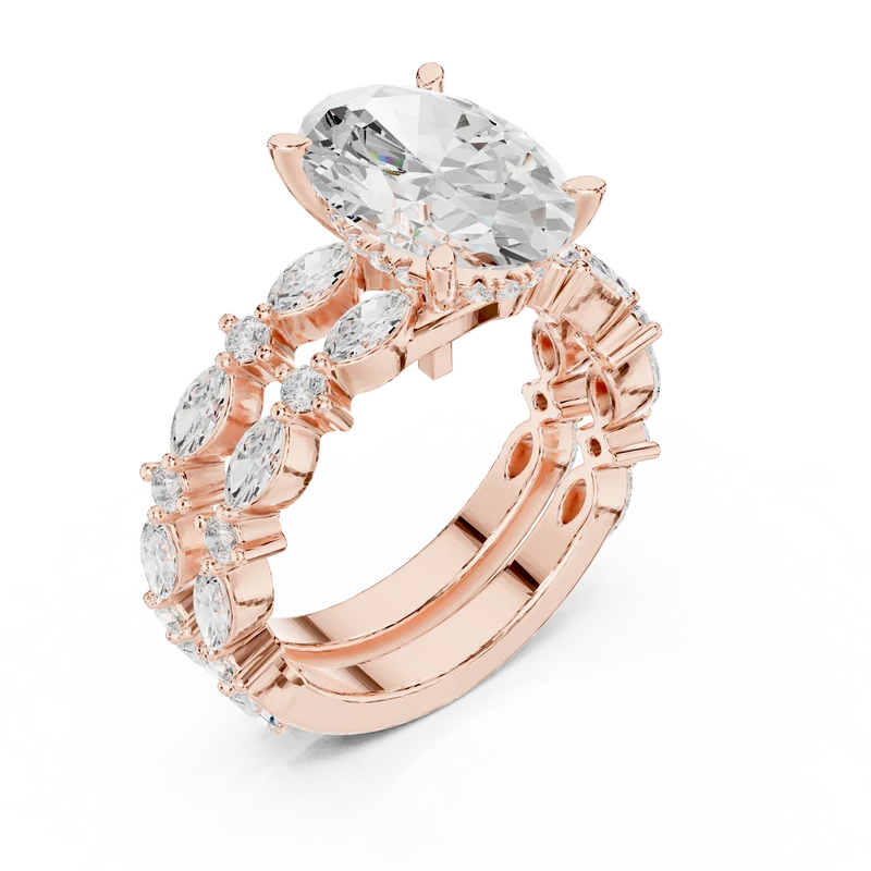 Ready to Sale Lab Diamond Solitaire Engagement Ring with Unique Style Handmade Engagement Ring For Sale By Exporters