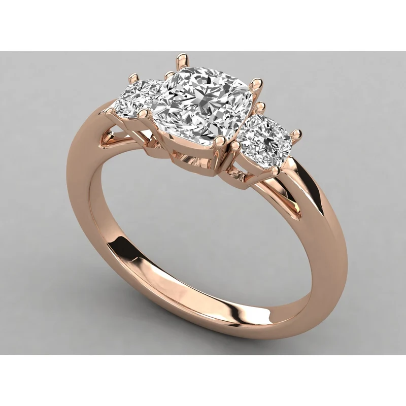 Buy KRISHNAM JEWELS Third Party Certified Natural High Quality Solitaire Diamond Ring Trendy Design for Women Wedding Occasions