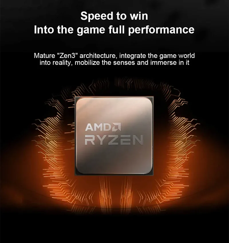 AMD Ryzen 7 5700x New 8-Core CPU16-Thread 4.6GHz Processor 7NM L3=32M 100-000000926 R7 5700X Socket AM4 DDR4 but no without fan