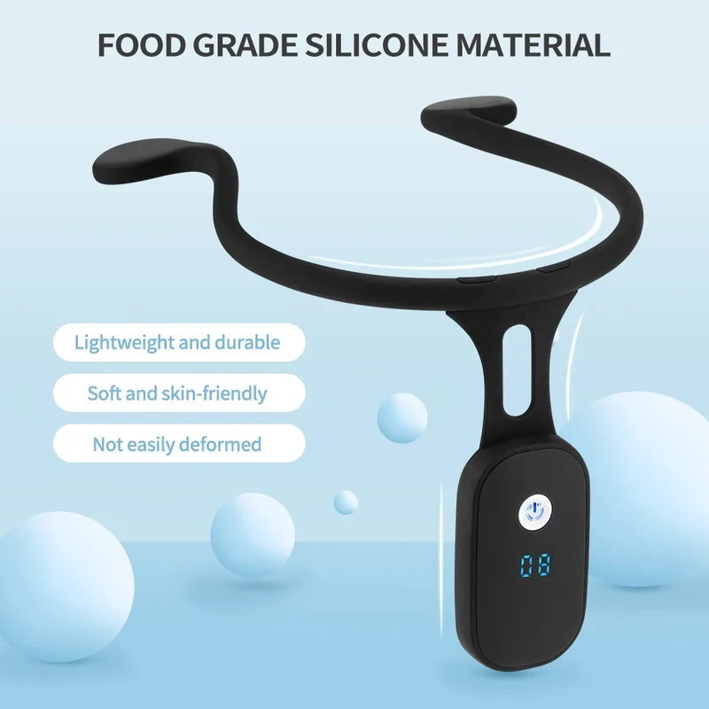 Smart Posture Reminder Device Vibration Alert Back Support Wearable Anti-Slouch Sensor for Adults Kids Office Home Daily Use
