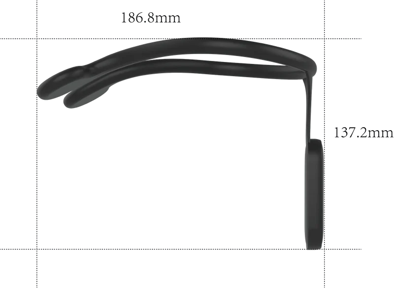 Smart Posture Reminder Device Vibration Alert Back Support Wearable Anti-Slouch Sensor for Adults Kids Office Home Daily Use