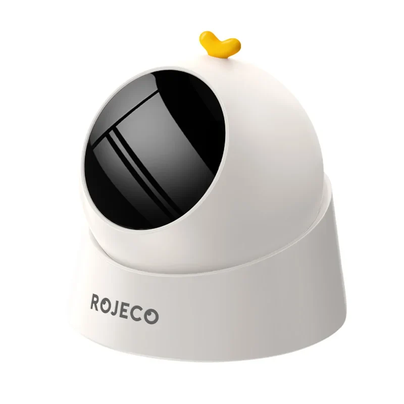 ROJECO Automatic Pet Toy Interactive Adjustable Electric Cat Laser Toy Indoor Smart Teasing Laser Cat Toy For Kitty Dog Supplies