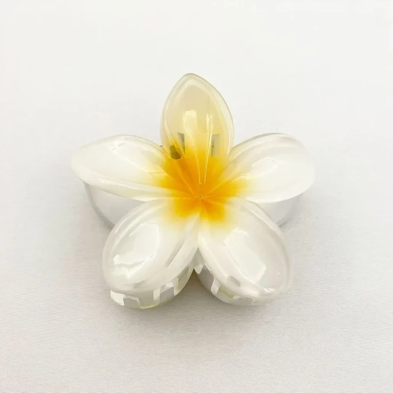 New Flower Shape Hair Claw Clips for Women Girls Barrette Crab Claw Clip Ponytail Hairpins Bath Beach Headwear Hair Accessories
