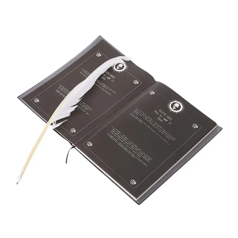 New Collectable Death Note Notebook School Large Anime Theme Writing Journal Diary Planner Stationery Cosplay Prop Fan