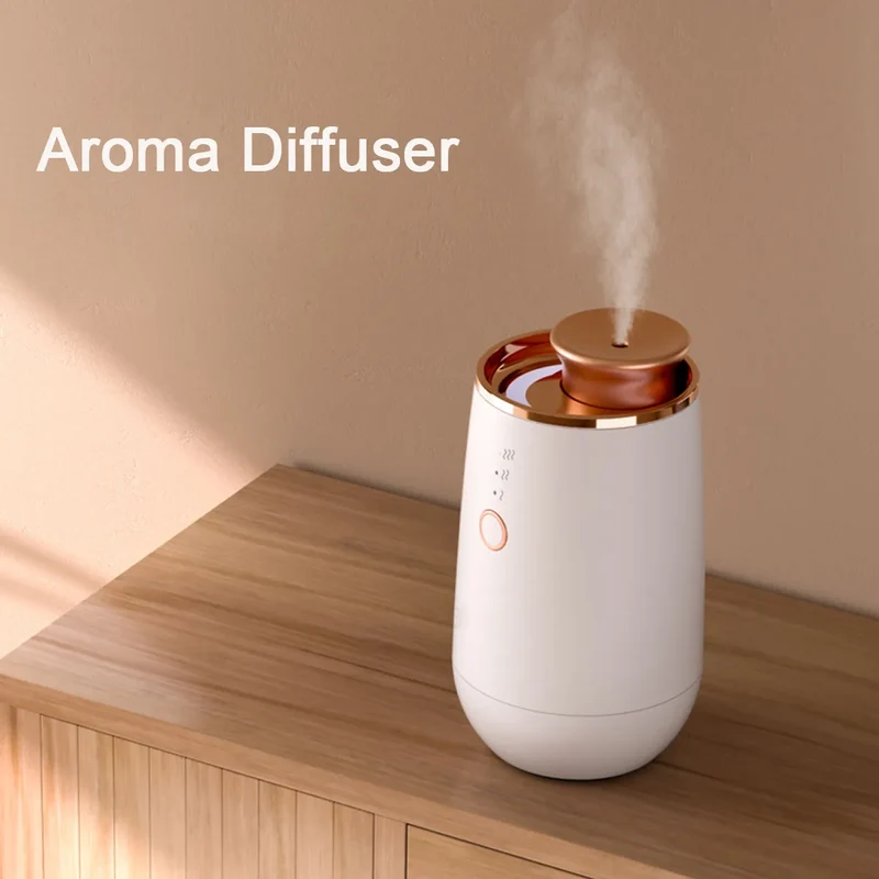 HIINST Waterless Diffuser for Essential Oil Luxury Aromatherapy Diffuser Rechargeable Aroma Diffuser for Home Room