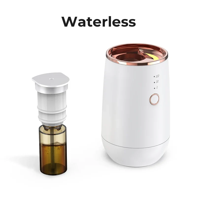 HIINST Waterless Diffuser for Essential Oil Luxury Aromatherapy Diffuser Rechargeable Aroma Diffuser for Home Room
