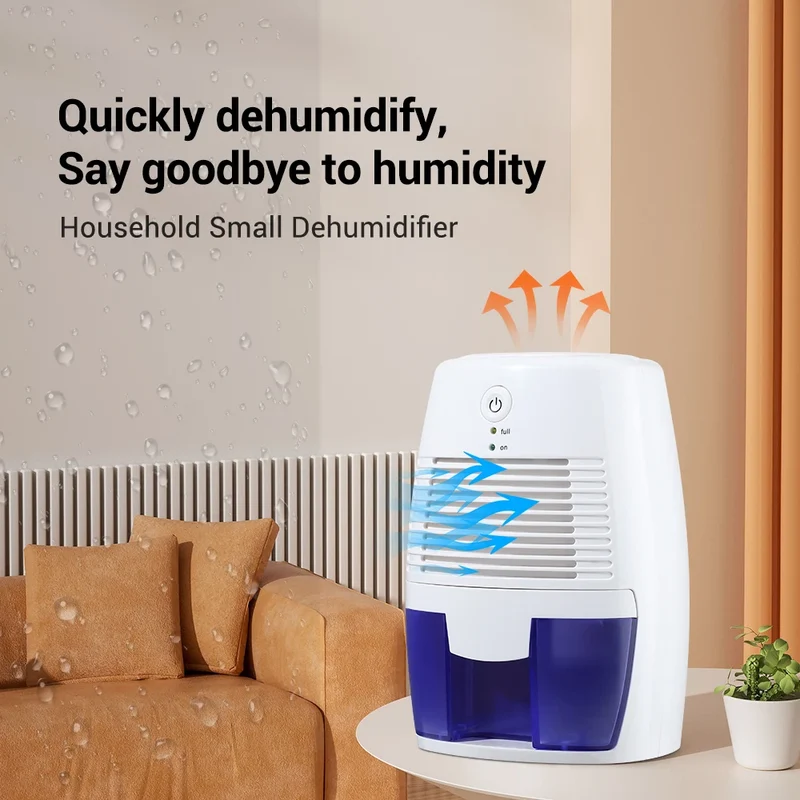 Home Mini Dehumidifier Portable Bedroom Quick Moisture Air Dryer Mute Absorber Bathroom Closet Dehumidifier Desiccant USB Plug
