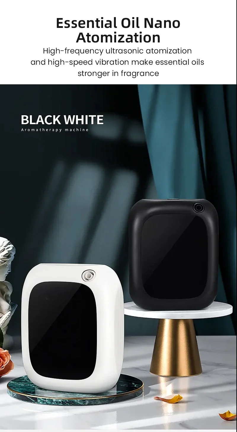 Bluetooth Essential Oils Diffuser Aromatherapy 1500m³ Home Fragrance Auto Flavoring Room Aromatizer Electric Aromatic Oasis