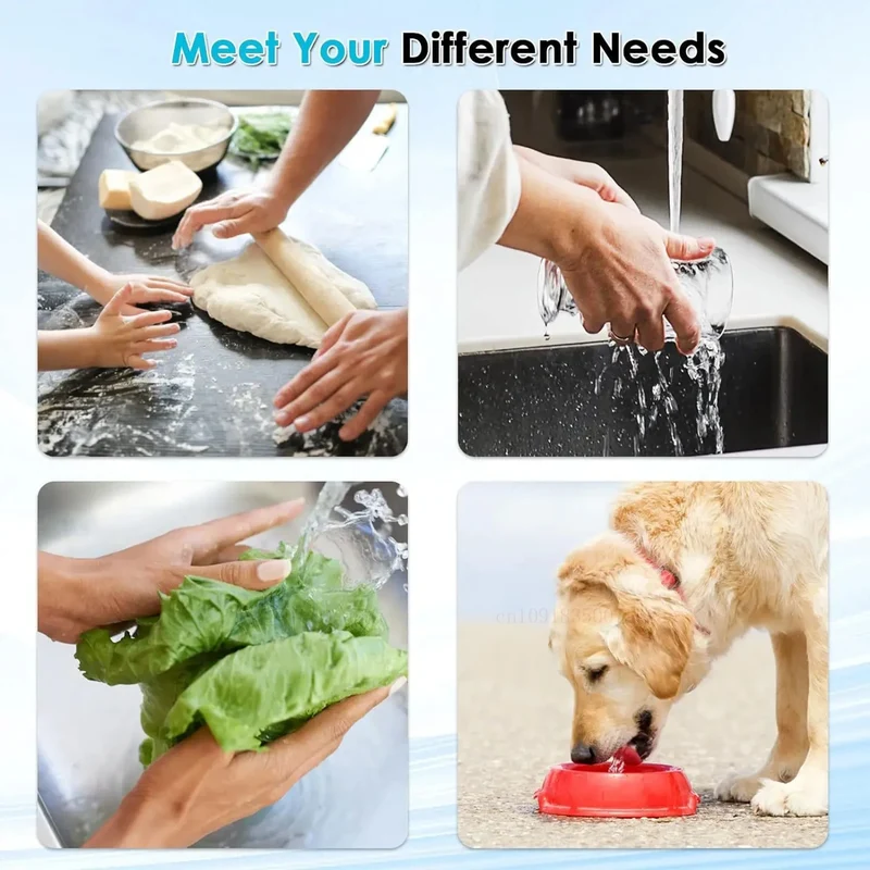 Faucet Tap Water Filter Purifier System, Reduces Lead, Chlorine & Bad Taste NSF Certified 320-Gallon Kitchen