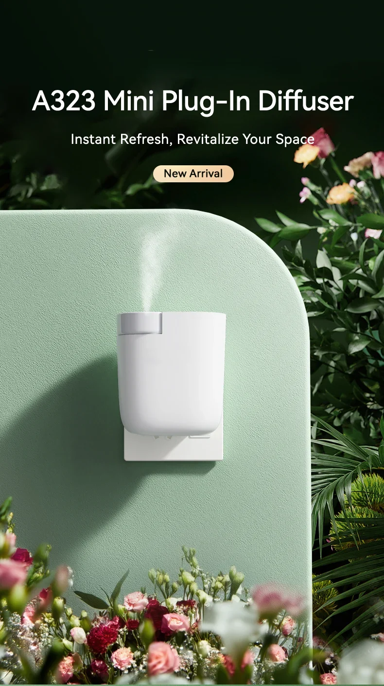 Plug in Waterless Aroma Diffuser Hotel Frangrance Diffuser And Essential Oils Atomizing Efficienc Home Air Freshener