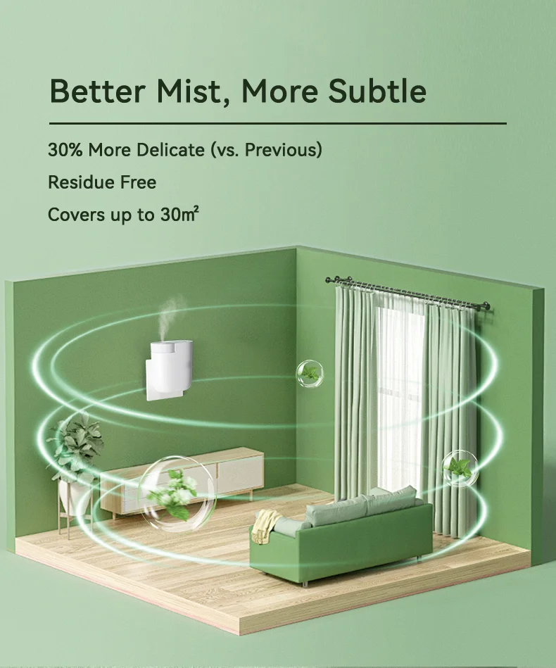 Plug in Waterless Aroma Diffuser Hotel Frangrance Diffuser And Essential Oils Atomizing Efficienc Home Air Freshener