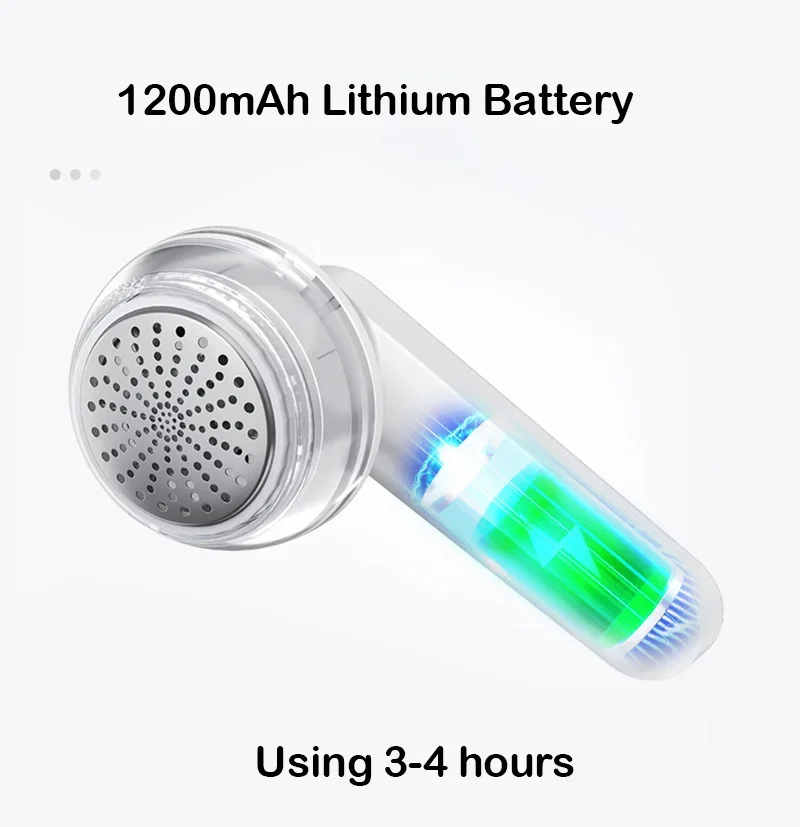 Electric Hairball Trimmer Clothes Automatic Hairball Removal Shaving Six Knife Heads Usb Charging Home Portable Home Lint Remove