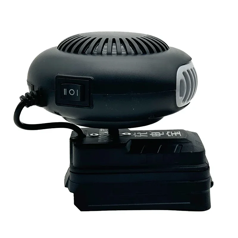 Portable Lithium Electric Power Warm Air Blower Fan Heater Hot&Cold Wind Dual Mode for Makita for Bosch for DeWalt for Milwaukee